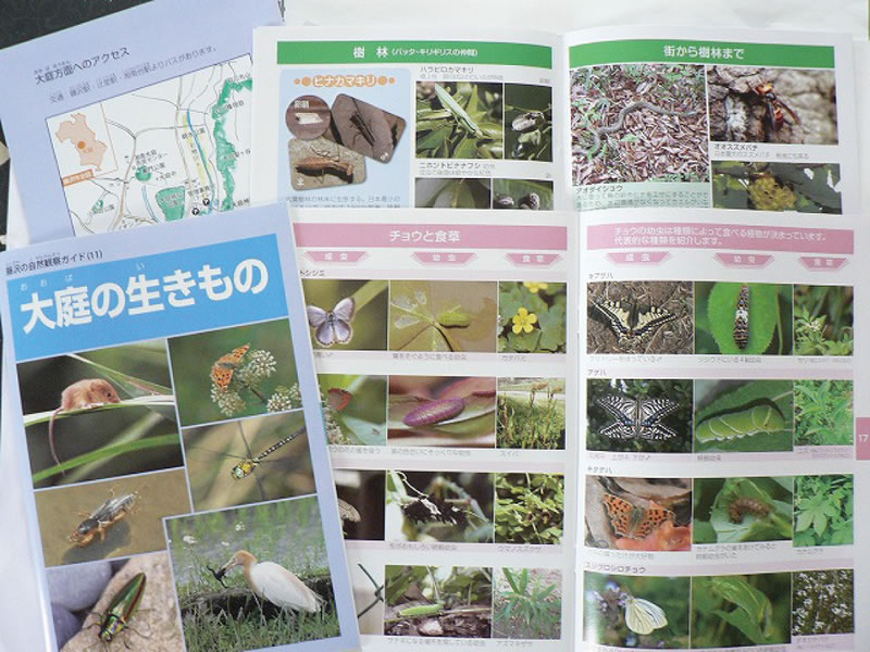 地域の自然・環境に関する豊富な知識をもとに、冊子などの執筆依頼も